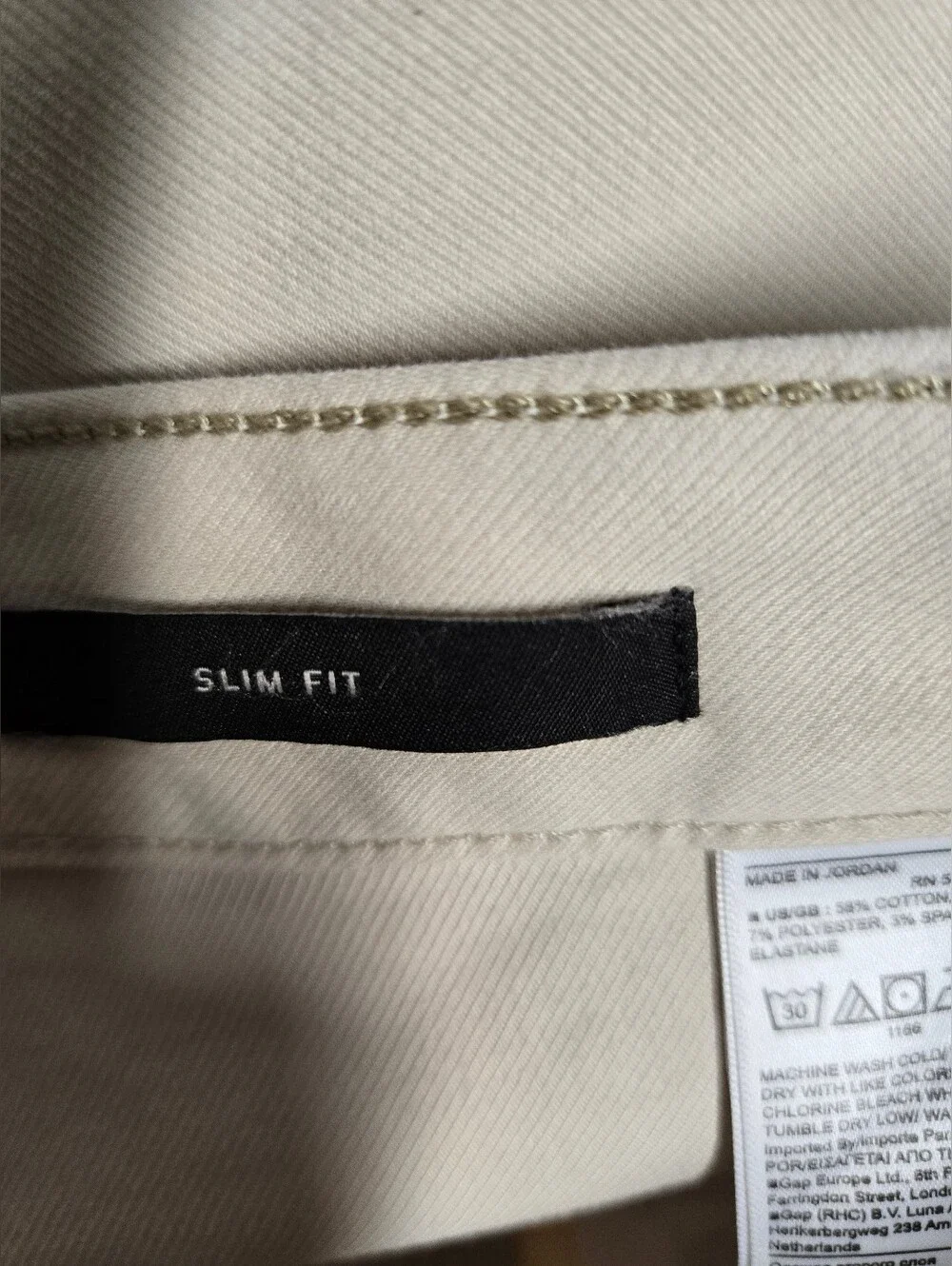 Banana Republic Traveler 31x32 Jeans Pants Slim Fit Cream